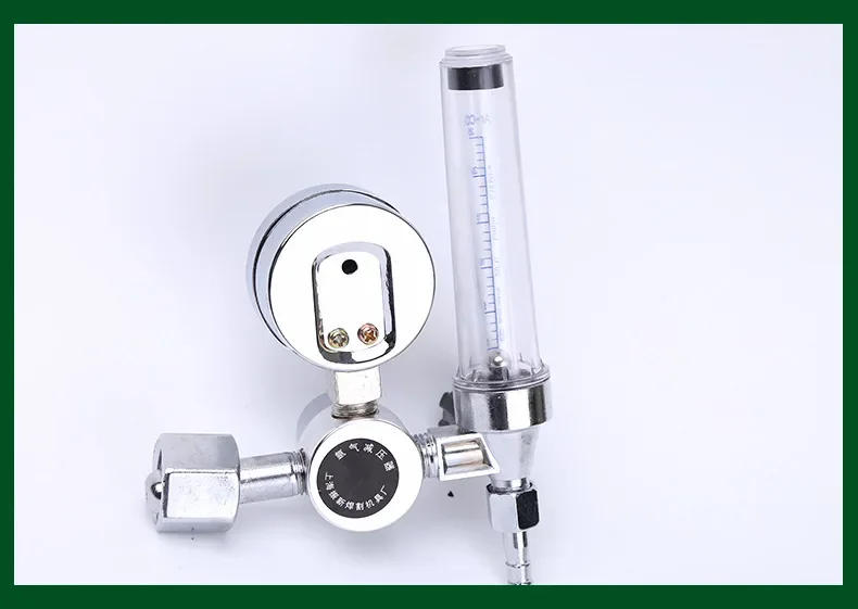 Description Picture 2 of itemNEW Argon Regulator 0-25Mpa Argon Regulator CO2 Mig Tig Flow Meter Gas Regulators Flowmeter Welding Weld Gauge Pressure Reducer