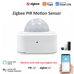 Tuya Zigbee 3.0 Smart PIR Motion Sensor Human body Sensor Smart Home Detector Home Security Work with Tuya Smart Life Gateway