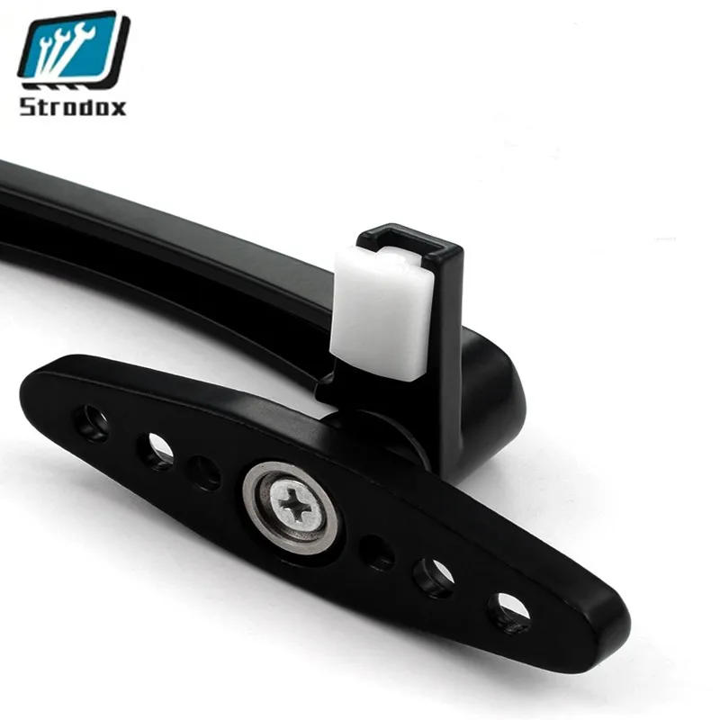 Description Picture 5 of itemAluminum Alloy Window 38 Type Handle 304 Stainless Steel Multi-color Rotating Lock Solid Left Handle Anti-collision