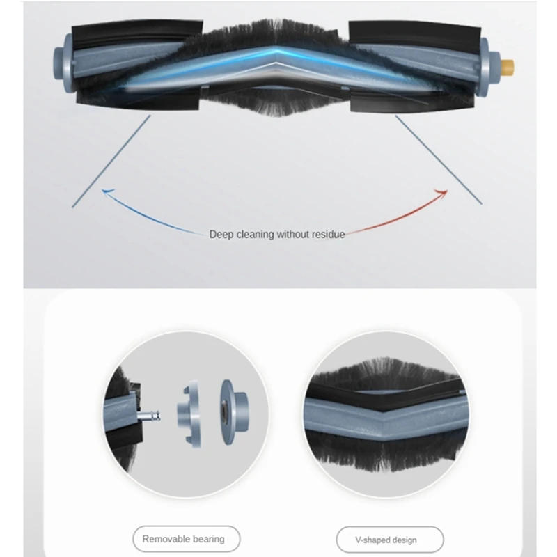 Description Picture 5 of itemFor Ecovacs Deebot T20 Omni /T20 /T20 Max /T20 Pro Robot Vacuum Cleaner Main Side Brush Mop Filter Bag Replacement Parts