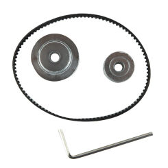 "High Quality Timing Pulley Set with 20&36 Teeth 5mm Bore Belt/Wrench Smooth and Accurate Transmission Guaranteed!"