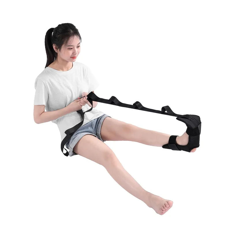Description Picture 6 of itemYoga Leg Ankle Brace Support Training Stretching Belt Stroke Hemiplegia Rehabilitation Strap Correction Braces Yoga Belt