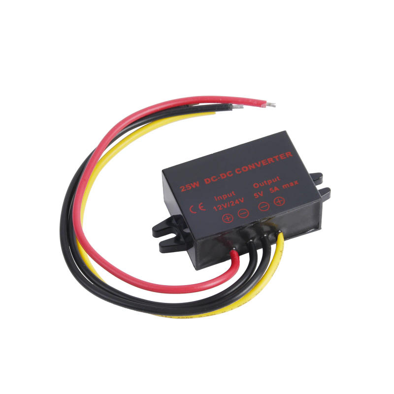 Description Picture 5 of itemMini DC 12V-24V to 5V 5A Power Converter 25W Auto Buck Regulator Step Down Voltage Supply Module For Car Accumulator