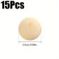 15Pcs 2.5cm