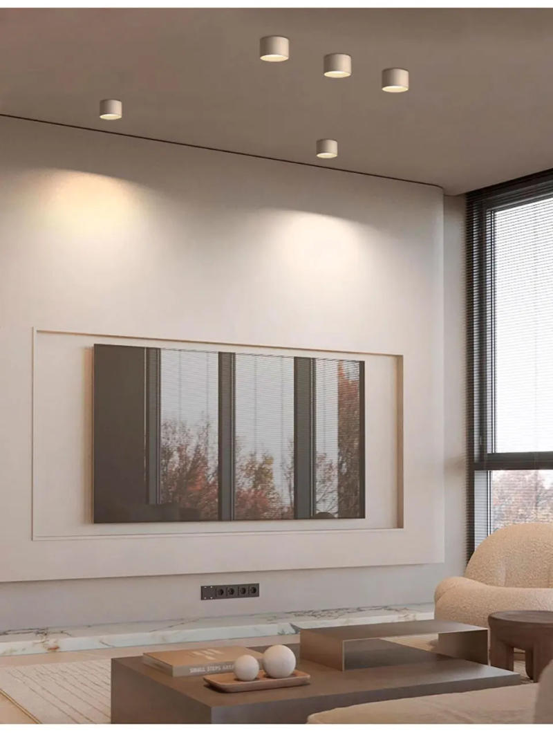 Description Picture 6 of itemGood Quality Small Ceiling Lamp Surface Mounted LED Downlight For Living Room Bedroom Kitchen Corridor 220V 12W 15W Down Lights