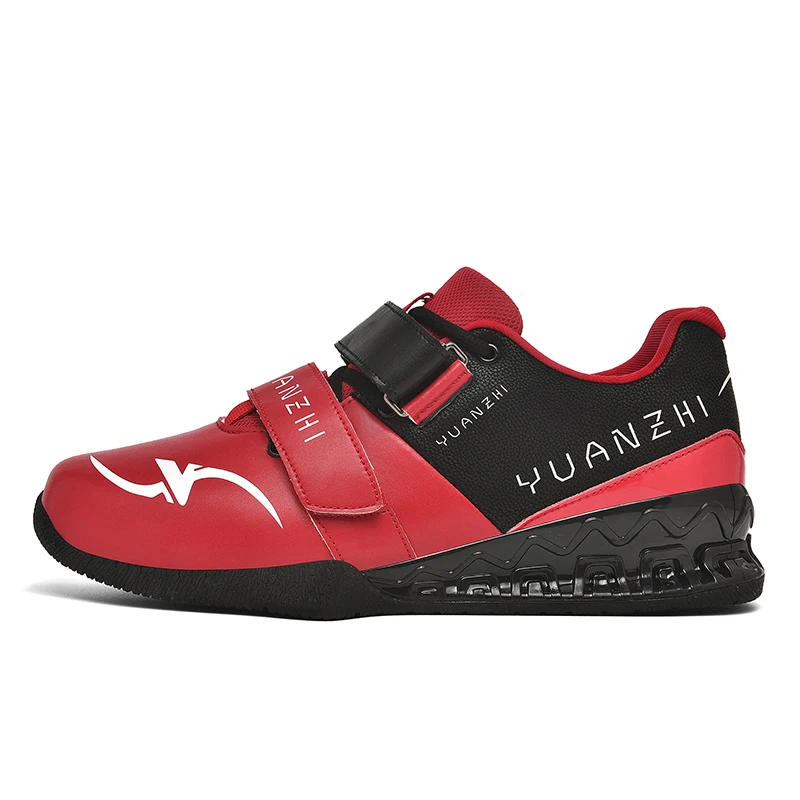 Description Picture 2 of itemProfessional Weightlifting Shoes for Men Women Flat Bottom Power Training Sneakers Indoor Gym Footwears Comfortable