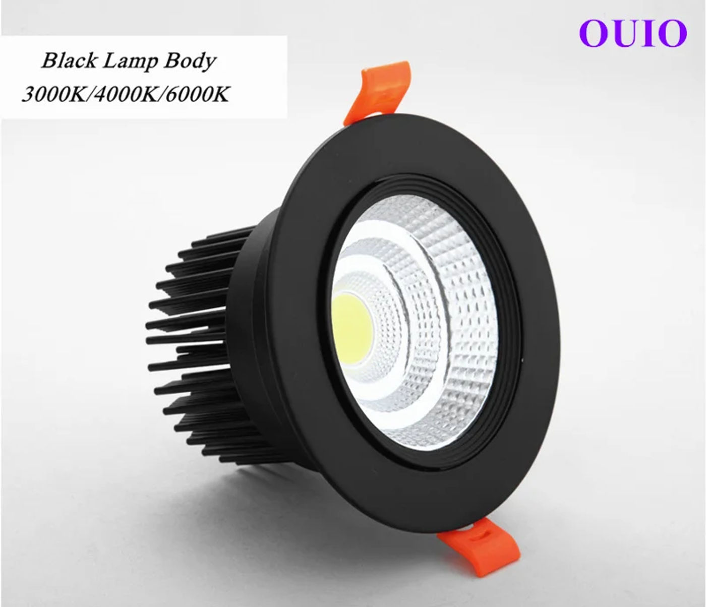 Description Picture 5 of itemRecessed Round Dimmable LED Downlights 20W 15W 12W 9W 7W 5W COB Ceiling Lamps Spot Lights AC90~260V Indoor Lighting Power Driver