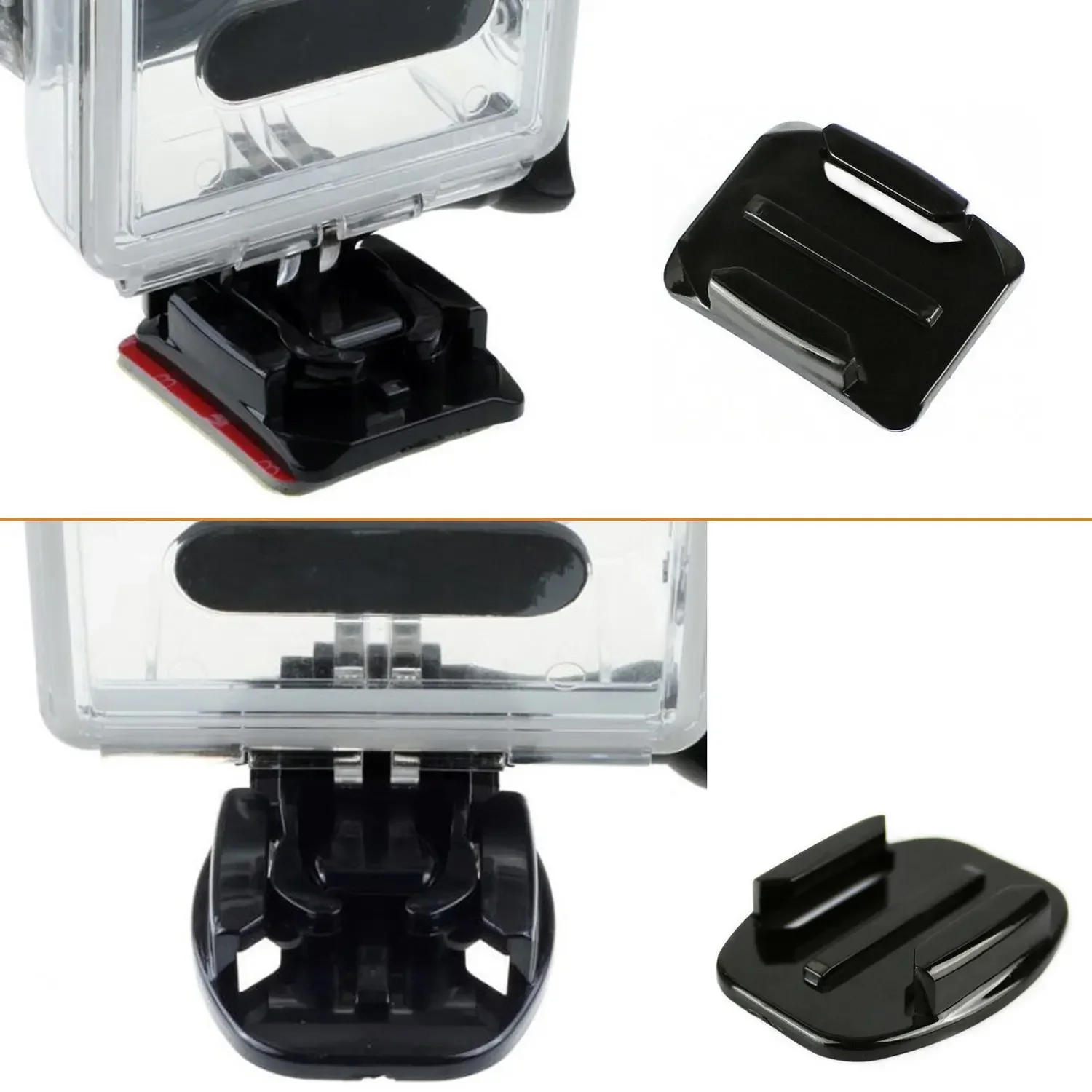 Description Picture 5 of itemAction camera Tripod accessories  For Gopro Hero Set Helmet Extension Arm Mount Kit Curved Selfie Stick For Xiaomi for Sjcam