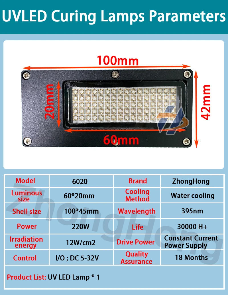 Description Picture 3 of item220W LED UV Flatbed Printer UV Screen Printing Machine Audley DTF printer LED Curing Light Audley XP600 Printing Ink Drying 6020