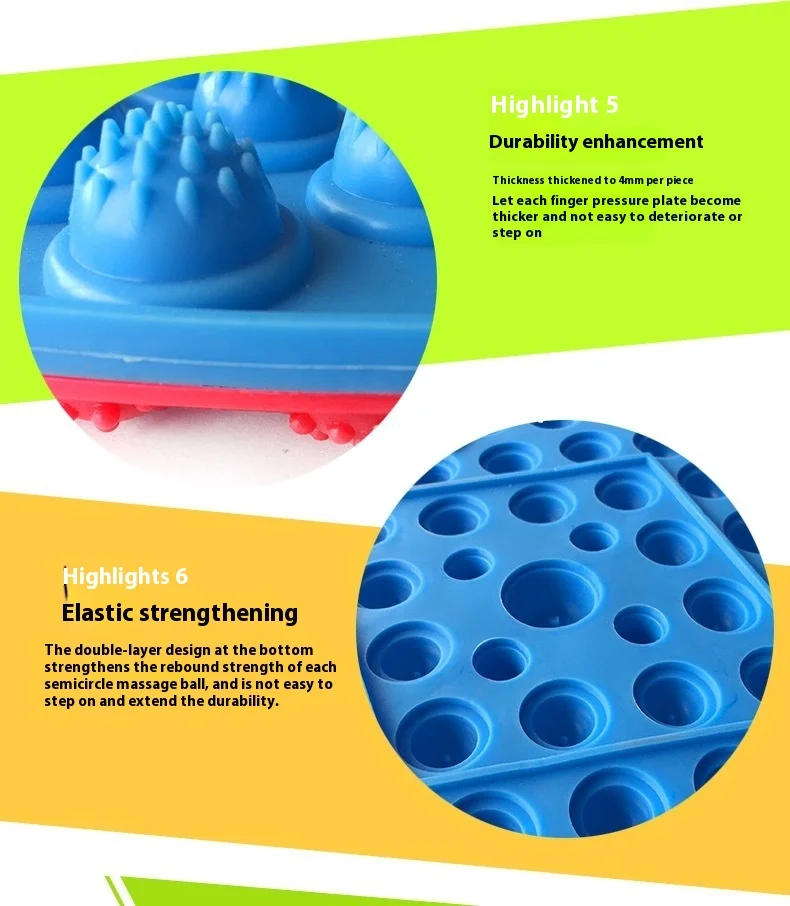 Description Picture 4 of itemFoot Massage Acupressure Mat Muscle Relaxation Acupuncture Mat Home Fitness Equipment Pilates Yoga Accessories Foot Training