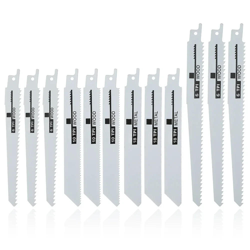 Description Picture 4 of item12/60pcs Reciprocating Saw Blades Saber Saw Handsaw Multi Saw Blade For Cutting Wood Metal For Bosch Makita Dewalt DIY Tools
