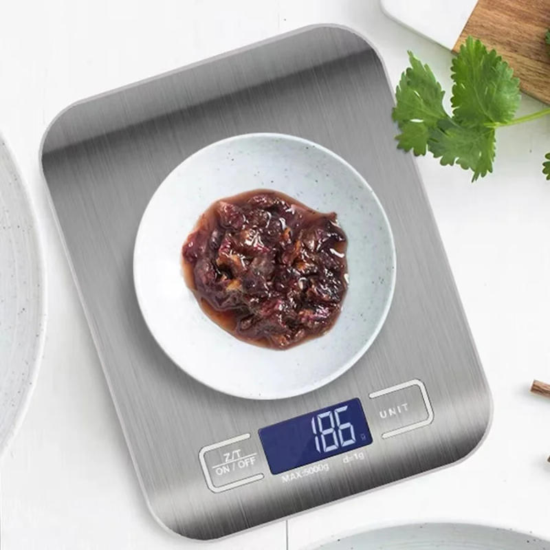 Description Picture 3 of item10KG Kitchen Scales Stainless Steel Weighing For Food Diet Postal Balance Measuring LCD Precision Electronic
