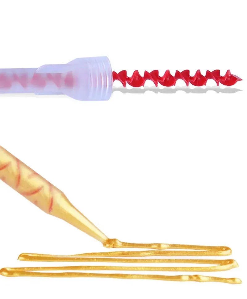 Description Picture 5 of item5pcs Plastic Round Mixed Tube Static Mixing Nozzle Two Component Glue Quick Mixer Adhesives Mixing Dispenser Epoxy Resin Tool