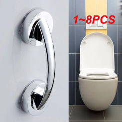 1~8PCS Home Vacuum Sucker Suction Cup Handrail Bathroom Grip Safety Grab Bar Handle Bath Door Non-slip Vacuum Railing Handle