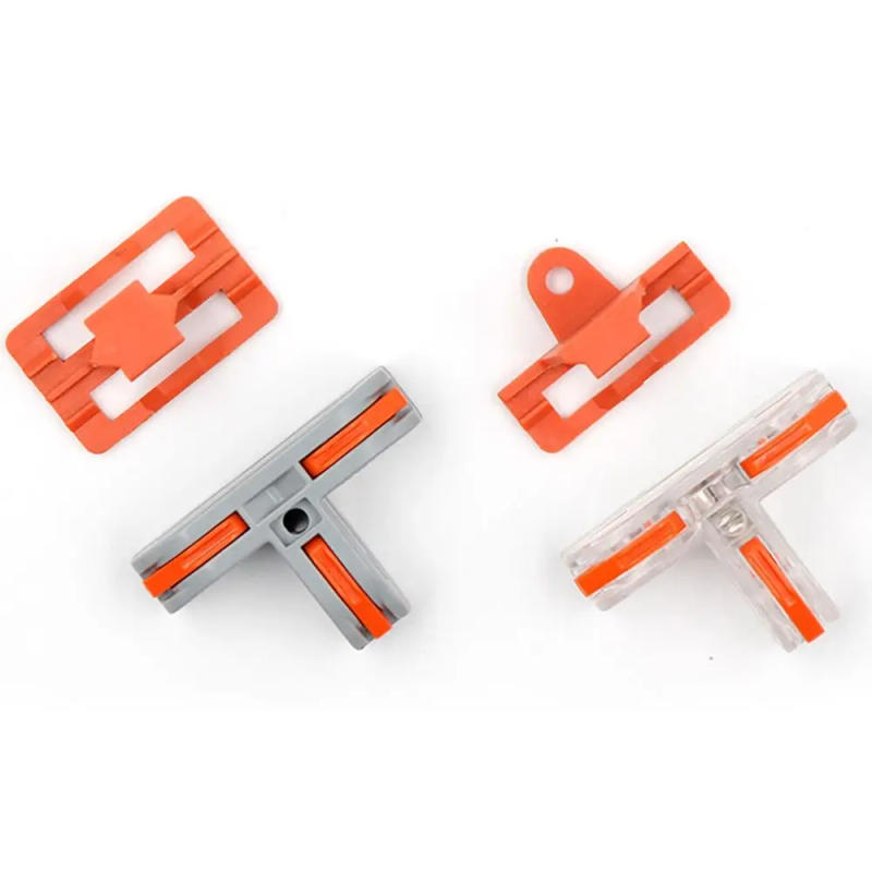 Description Picture 6 of itemT Type Wire Connector Small Push-in Terminal Blocks Compact Splice Electrical Connectors Mini Universal Quick Terminal Block