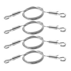 Adjustable Picture Hanging Wire Kits Picture Frame Hanging Wire 1.5M X1.5Mm Stainless Steel Wire Rope For Hanging