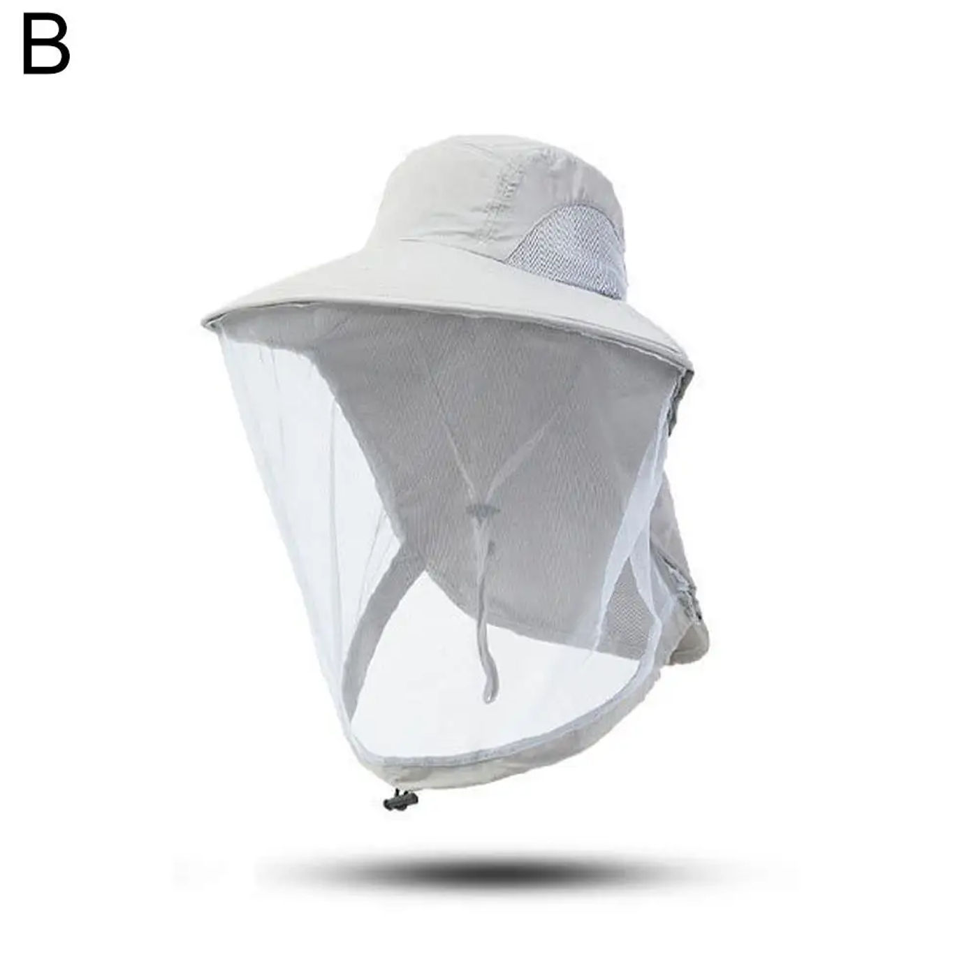 Description Picture 6 of itemOutdoor Mosquito Proof Hat Face Covering Sun Protection Prevention Breathable Bee Fishing Mask Mesh Night Insect Hat Beekee C5G0