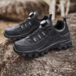 Outdoor Army Fans Comabt Training Boots Climbing Hiking Camping Desert Leather Nylon Wearproof Waterproof Tactical Sport