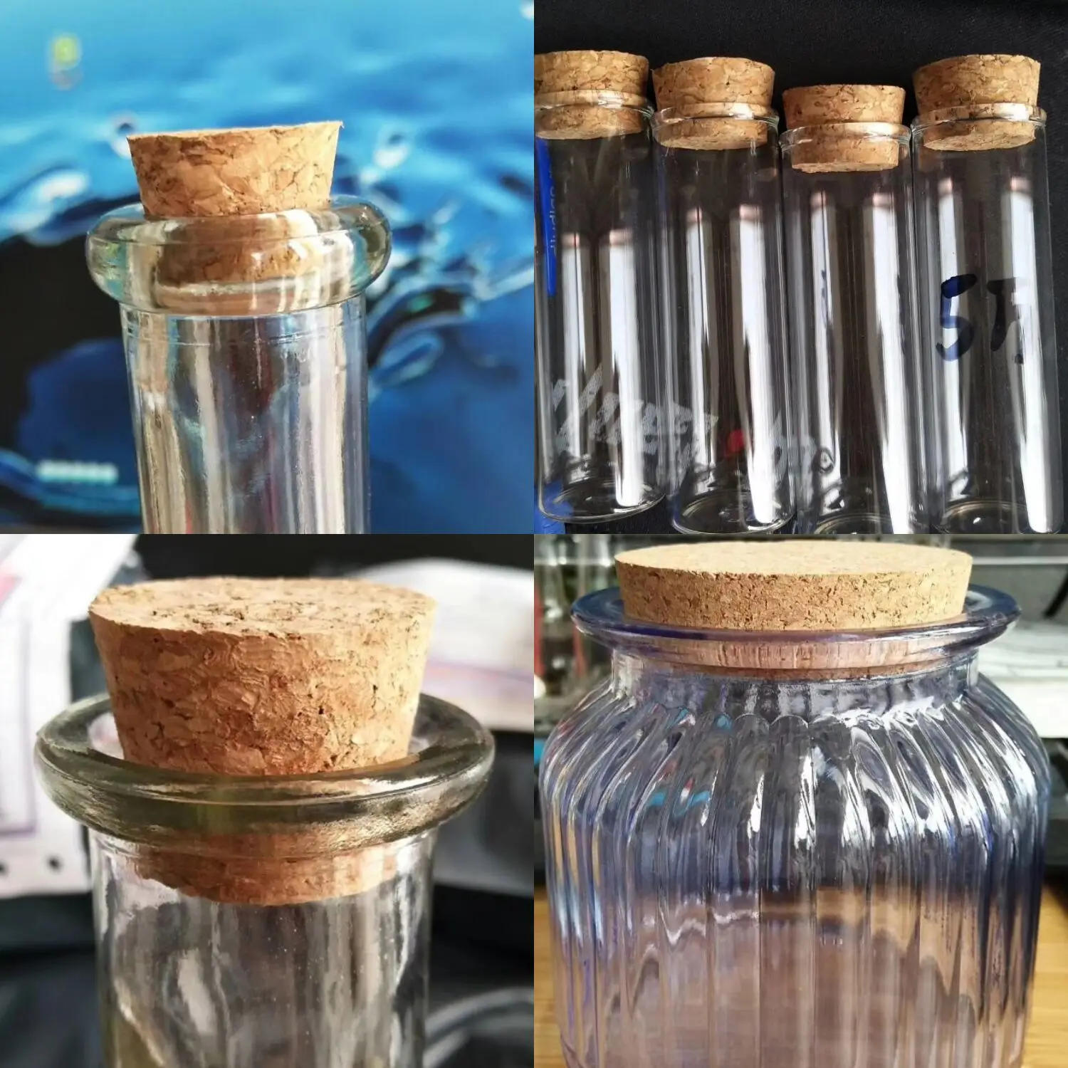 Description Picture 3 of item4pcs Cork Stoppers Wine Bottle Cork Cork Wooden Conical Cork Replacement All Kinds of Cork for Wine Beer Bottle Crafts