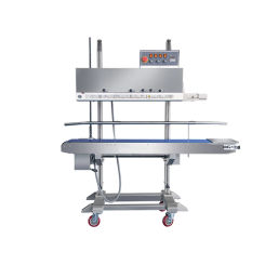 For FRM-1120 Continuous Sealing Machine Commercial Aluminum Foil Bag Tea Film Rice Medical Food Industrial Plastic Bag