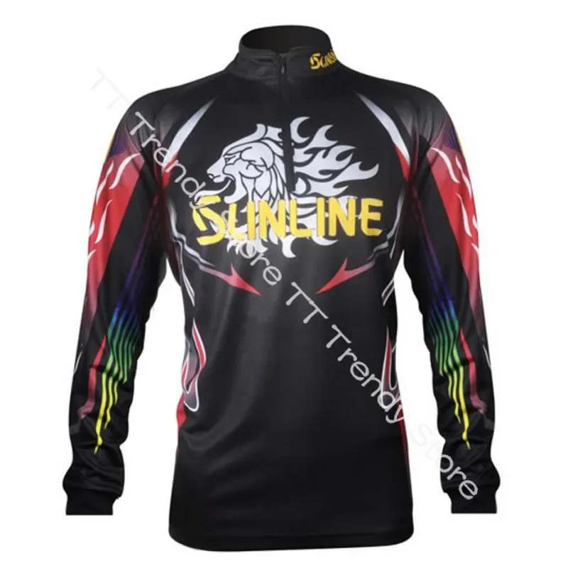 Description Picture 3 of item2025 New Plus Size Fishing Shirt Summer Fishing Sunscreen Breathable Quick-drying Anti-UV Long-sleeved Fishing Blouse Men