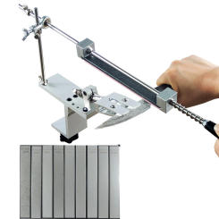 Sy Tools K10 Upgrade Knife Sharpener with 360 Degree Flip Device Kitchen knife sharpening system