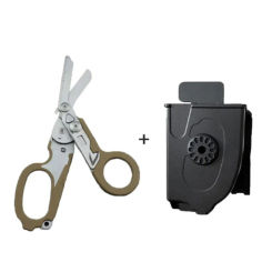 Outdoor Survival Tools Folding Stainless Steel Retractable Medical Scissors Multifunctional Tactical Pliers Medical Scissors