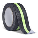 Anti Slip Safety Grip Tape Green Glow in The Dark Stage Safety Non-slip Tape High Traction Grit Warning Tape for Stairs Steps