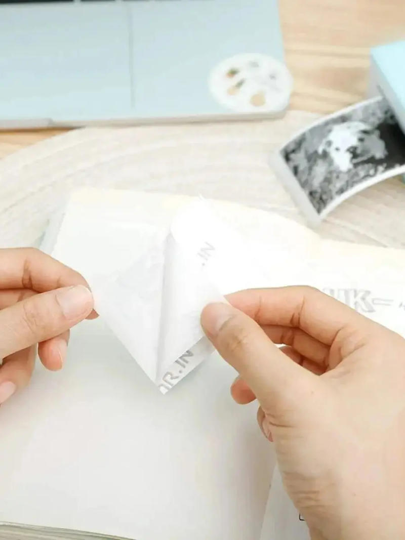 Description Picture 2 of item57x25mm Mini Printer Thermal Paper Label Sticker Self-adhesive Paper for Kids Instant Print Camera Pocket Printer