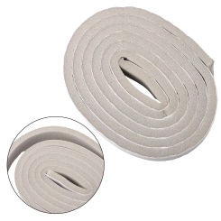 Brand New Useful Sealing Strip Tool Door Seam Gray/white Sound Insulation Sponge Strip Waterproof Windproof Casement