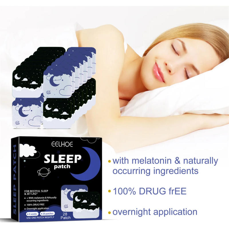 Description Picture 6 of item28pcs Improve Sleep Quality Stickers Herbal Medical Improve Insomnia Stickers Sleeping Patches Relieve Stress Anxiety