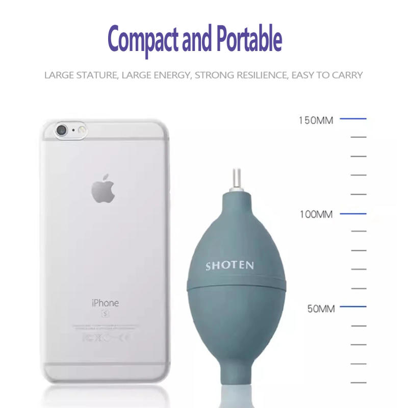 Description Picture 5 of itemSHOTEN Dust Ball Rubber Blowing Pump Cleaning Tool High Efficiency Air Blower for Camera and Lens Keyboards PCB Board Computer