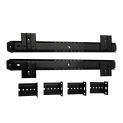 Chassis Slide Rail Special Guide Rail For Thickened Keyboard Furniture Rail Bracket Lifting Shock Absorption Buffer Rail Pulley