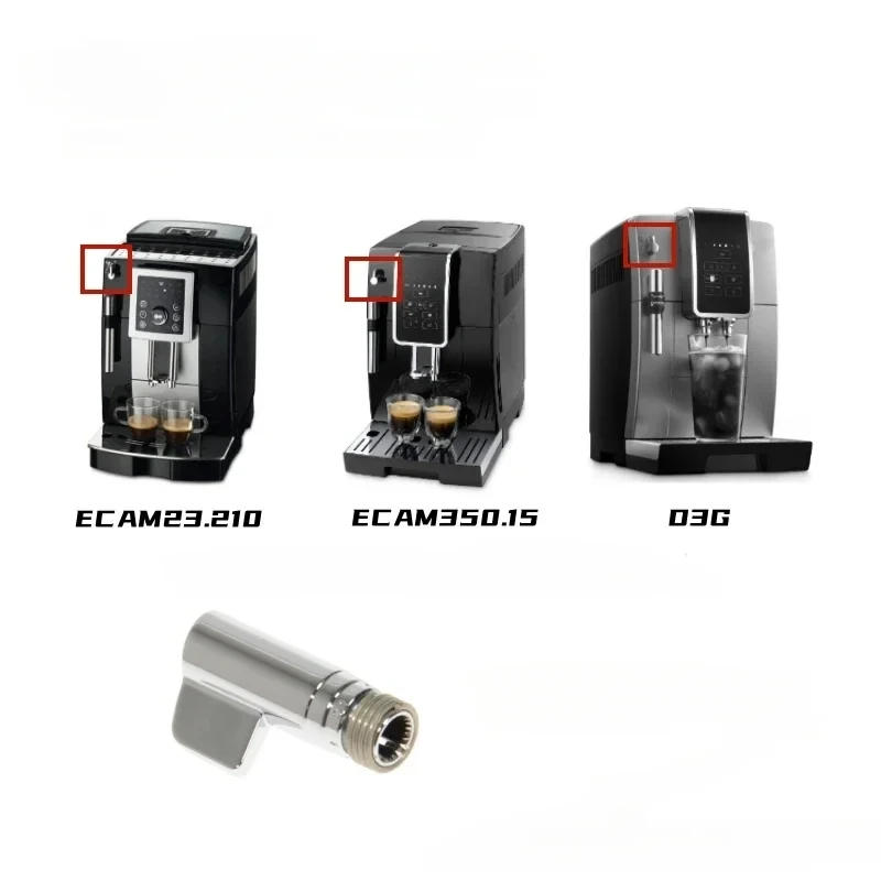 Description Picture 2 of itemApplicable to DeLonghi ECAM350.15 ECAM23.210 D3G Fully Automatic Coffee Machine Accessories Steam Knob