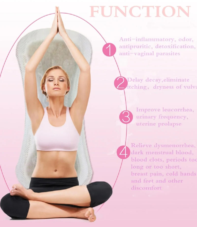 Description Picture 5 of item10--50pcs/no box Women Medicated Anion Gynecological Pads Female Inflammation Infection Chinese Medicine Tampons Sanitary Napkin