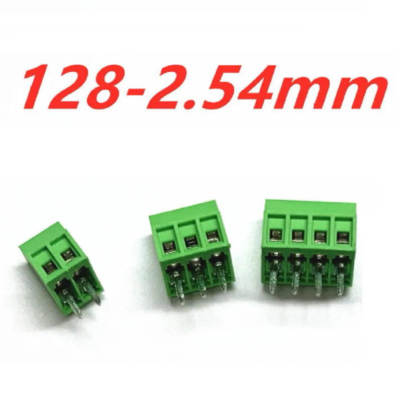 Description Picture 4 of item50pcs 2/3/4P KF128 Terminal Block 2.54mm Screw PCB Mount Screw Connector Screw Terminals Electrical Equipment Accessories