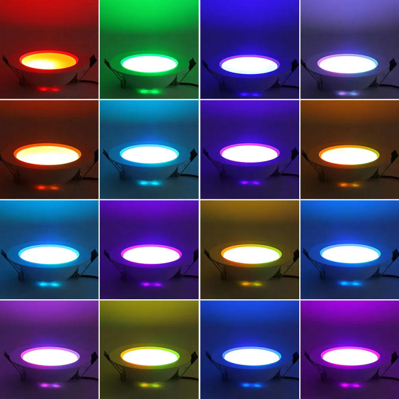 Description Picture 4 of item10W RGB Ceiling Lamp 85-265V 7Colors Change Romote Control Downlight for Indoor Lighting