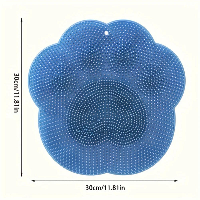 Description Picture 5 of itemBathroom foot scrub pad foot washing foot scrub remove dead skin rub foot large lazy back rub suction cup massage