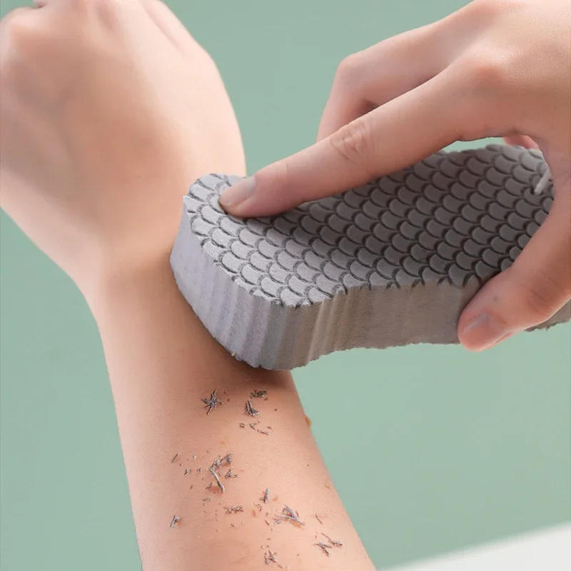 Description Picture 5 of itemSoft Bath Sponge Body Scrub Bast Wisp Massage Brush Body Washcloth Skin Scrubber Relax Exfoliating Skincare Shower Accessories