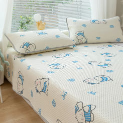 YanYangTian Bed Mattress Cover Pad Mat Air Conditioner Soft Bedding Set Quilted Protector Non-slip Pad 150 Fully wrapped sheet