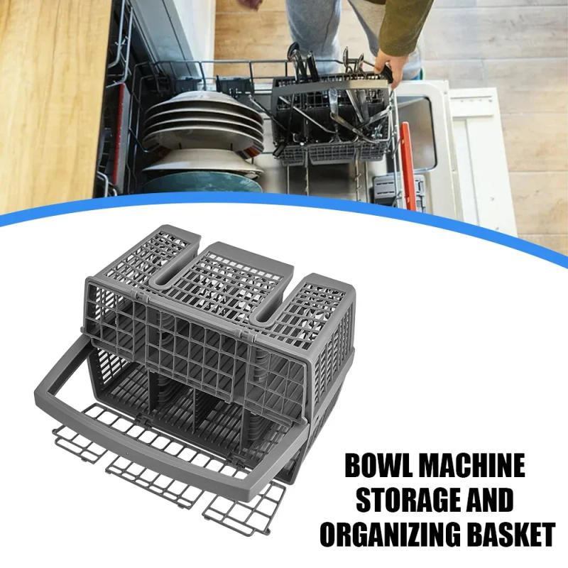 Description Picture 2 of itemCutlery Basket Dishwasher For Bosch Constructa Cutlery Basket Dishwasher Plastic Cutlery Knife And Fork Storage Basket For LG/GE