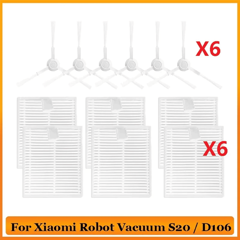 Description Picture 6 of itemB06B-For Xiaomi Robot Vacuum S20 / D106 Parts Cleaning Home Appliance Accessories Vacuum Cleaner Side Brushes