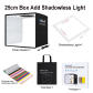 25cm Box Shadowless