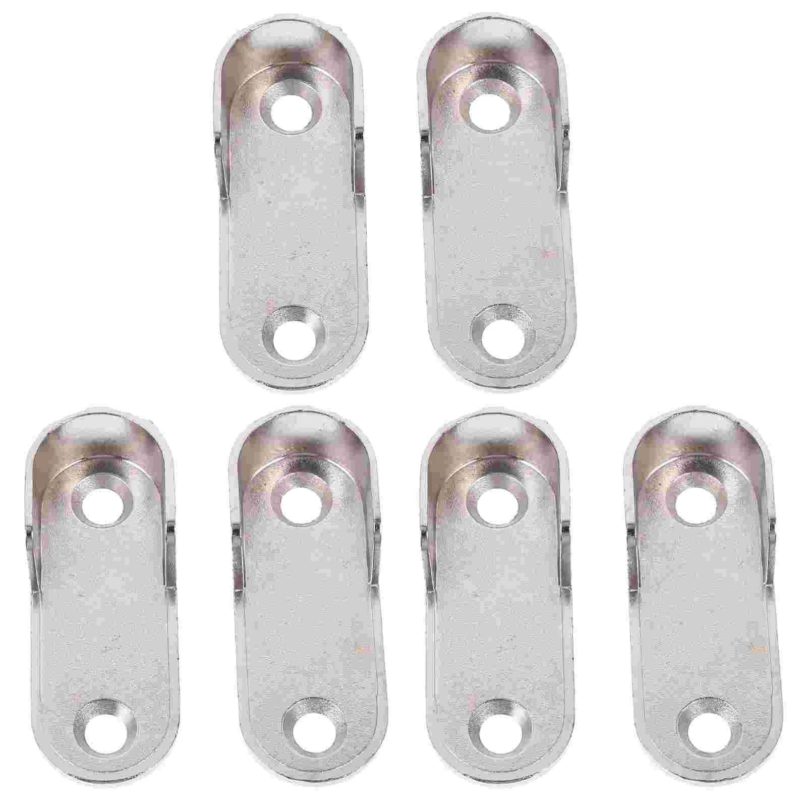 6 Pcs Closet Pole Socket