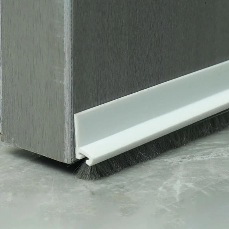 Description Picture 3 of item100CM Door Bottom Brushes Seal Strip Insectproof Soundproof Door Bottom Seal Strips Door Sweeps Seals Soft Brush Hardware