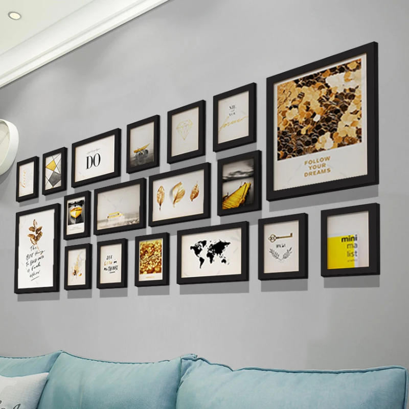 Description Picture 5 of itemNatural Wooden Picture Frames Classic Photo Frame For Wall Hanging With Plexiglass 9X13 10X15 13X18cm Pictures Frame Photo Decor