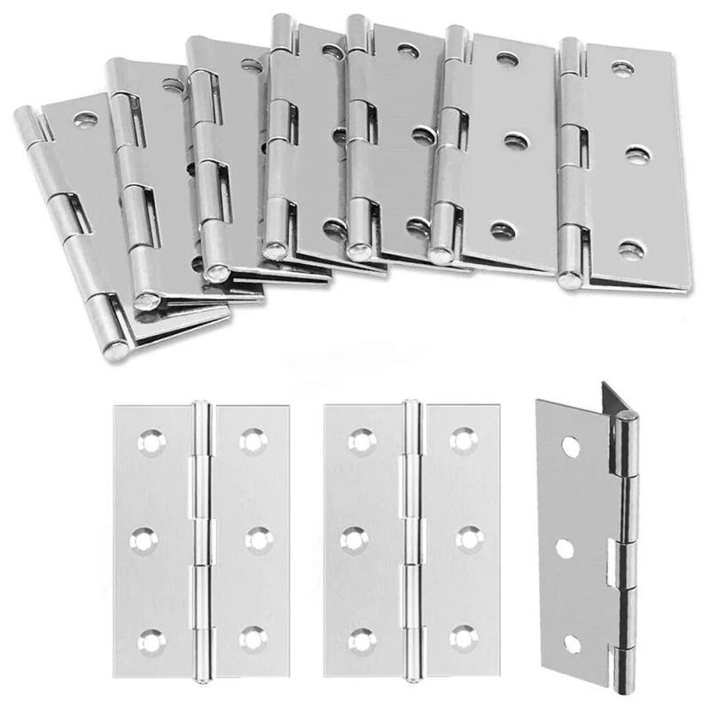 Description Picture 3 of itemDoor Hinge Hinge Wooden Doors Hardware High-gloss Polish Hinges Ball Room Doors 10pcs Bearing Butt High Quality