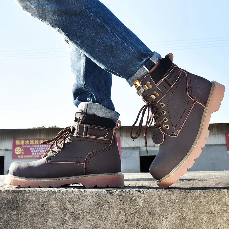 Description Picture 5 of itemCouple Boots for Men and Women Classical Outdoor Casual Winter Warm Comfortable Walking Shoes High-top Non-slip Snow Boots Men