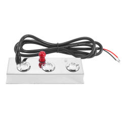 3 Ultrasonic Mist Maker Fogger Stainless Steel Humidifier Aeromist Hydroponics Water Fountain Pond Atomizer