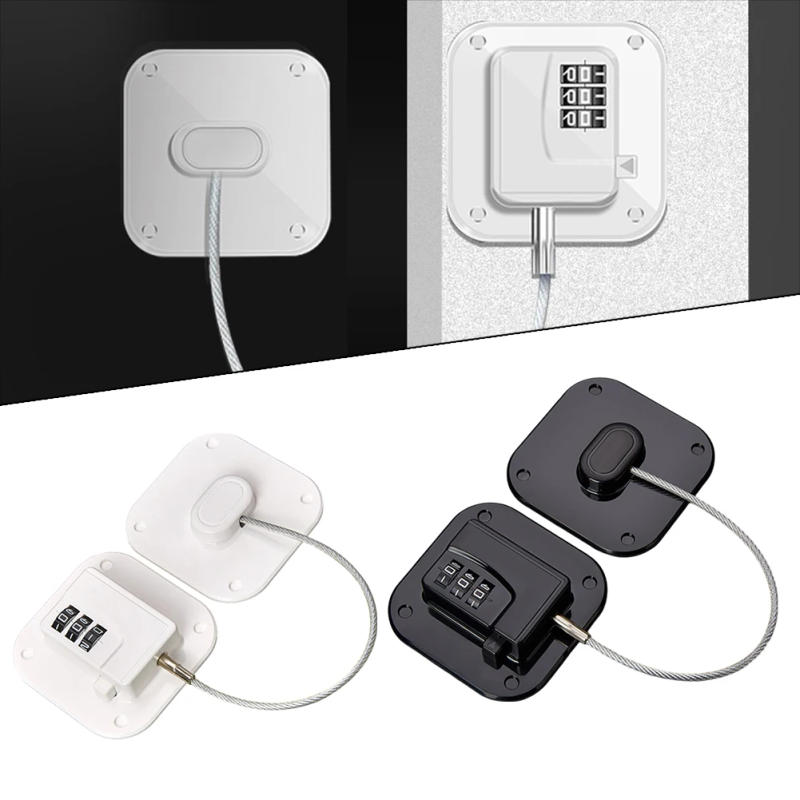 Description Picture 3 of itemCabinet Lock Refrigerator Lock Cabinets Child Safety Lock High Quality Prevent Opening Doors Refrigerator Lock